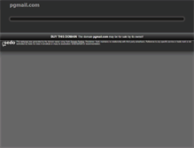 Tablet Screenshot of pgmail.com